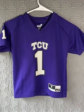 Gen 2 Jersey Boys Size Large TCU Purple Horned Frogs Texas Christian 7
